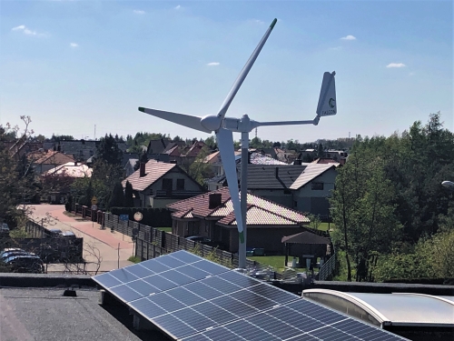 Instalacja turbiny wiatrowej Dopiewo